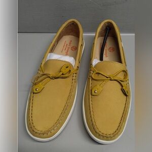 Marc Joseph 5.5 Kids Powder Yellow Loafers